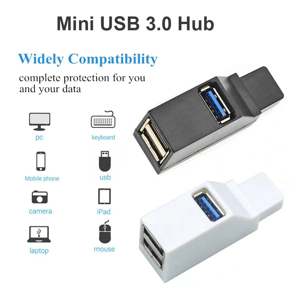 Laptop Accessories Organizer - High Speed USB 3.0 HUB Adapter