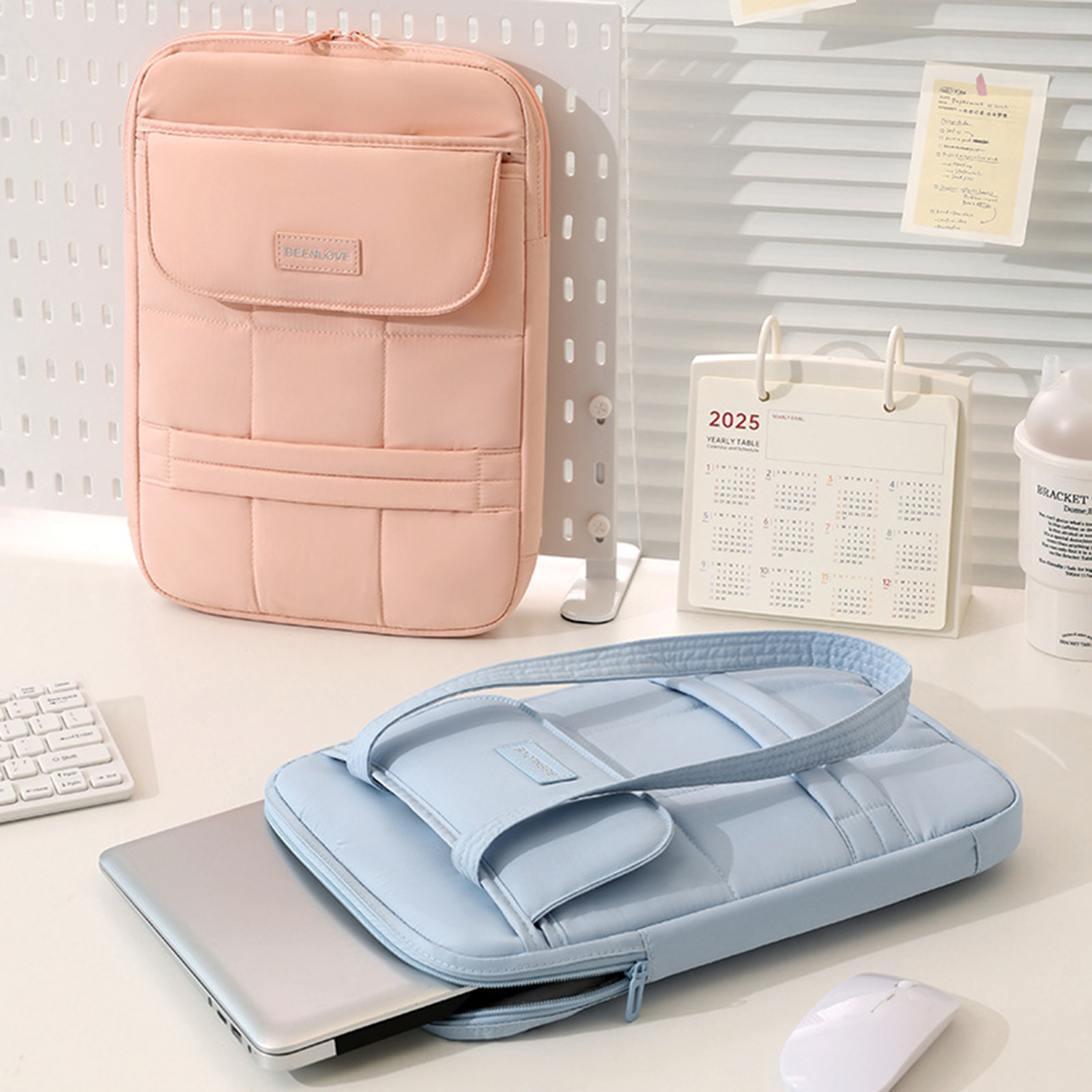 Laptop Accessories Sleeve - 15 Inch Laptop Sleeve with Shoulder