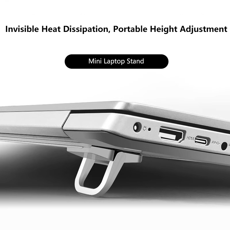 Laptop Accessories Organizer - Mini Portable Legs Laptop Stand Holder