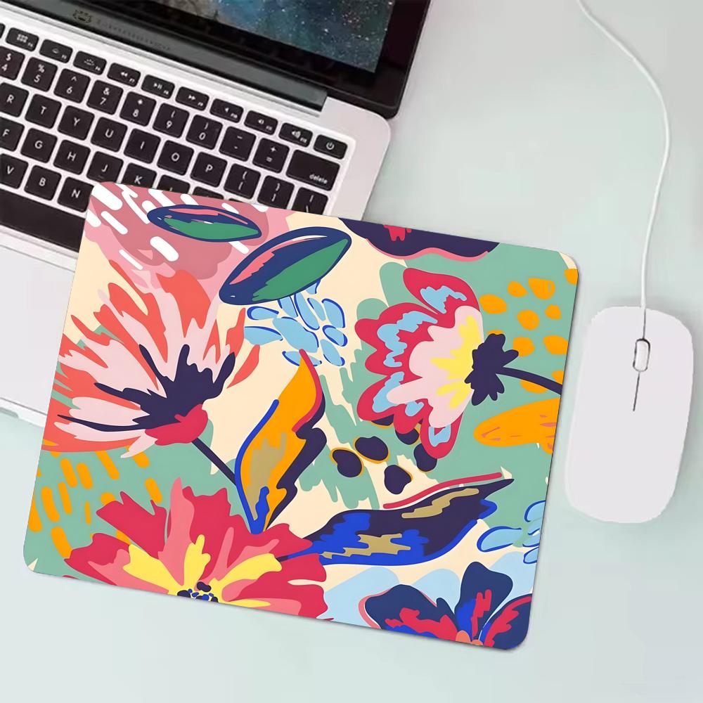 Laptop Accessories Writing Pad - Flower Market Paris London Mouse Pad
