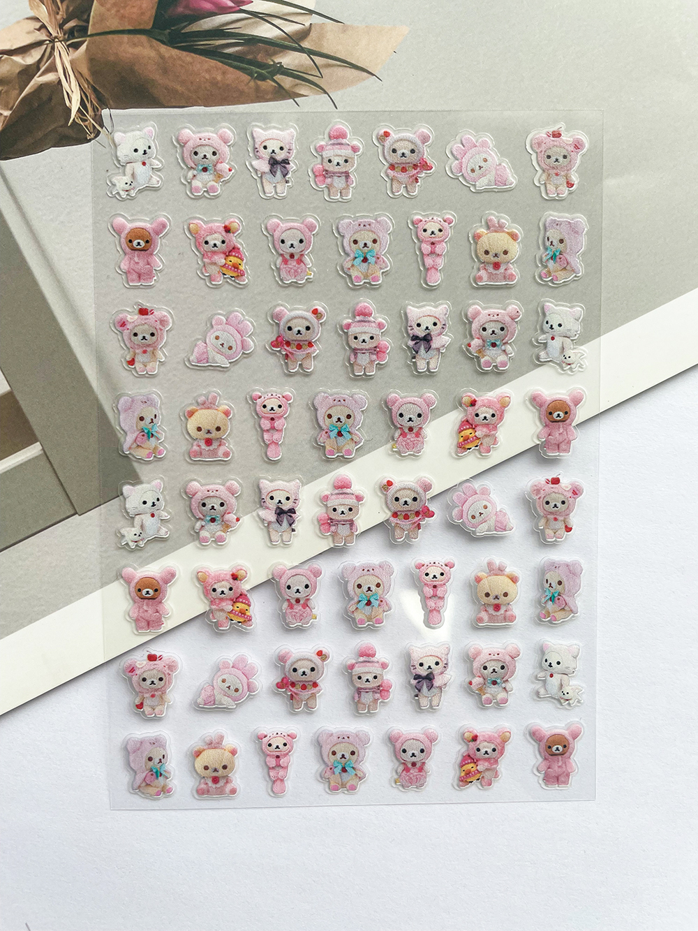 Laptop Accessories Gifts - Mini Kawaii Rilakkuma Pvc Poster Goods