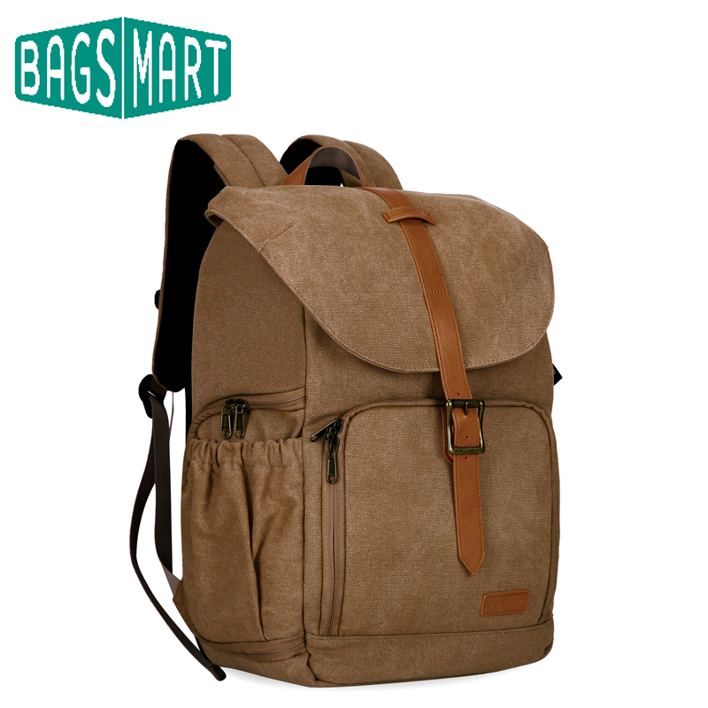 Laptop Accessories Organizer - BAGSMART Camera Bag DSLR Photographers Backpack