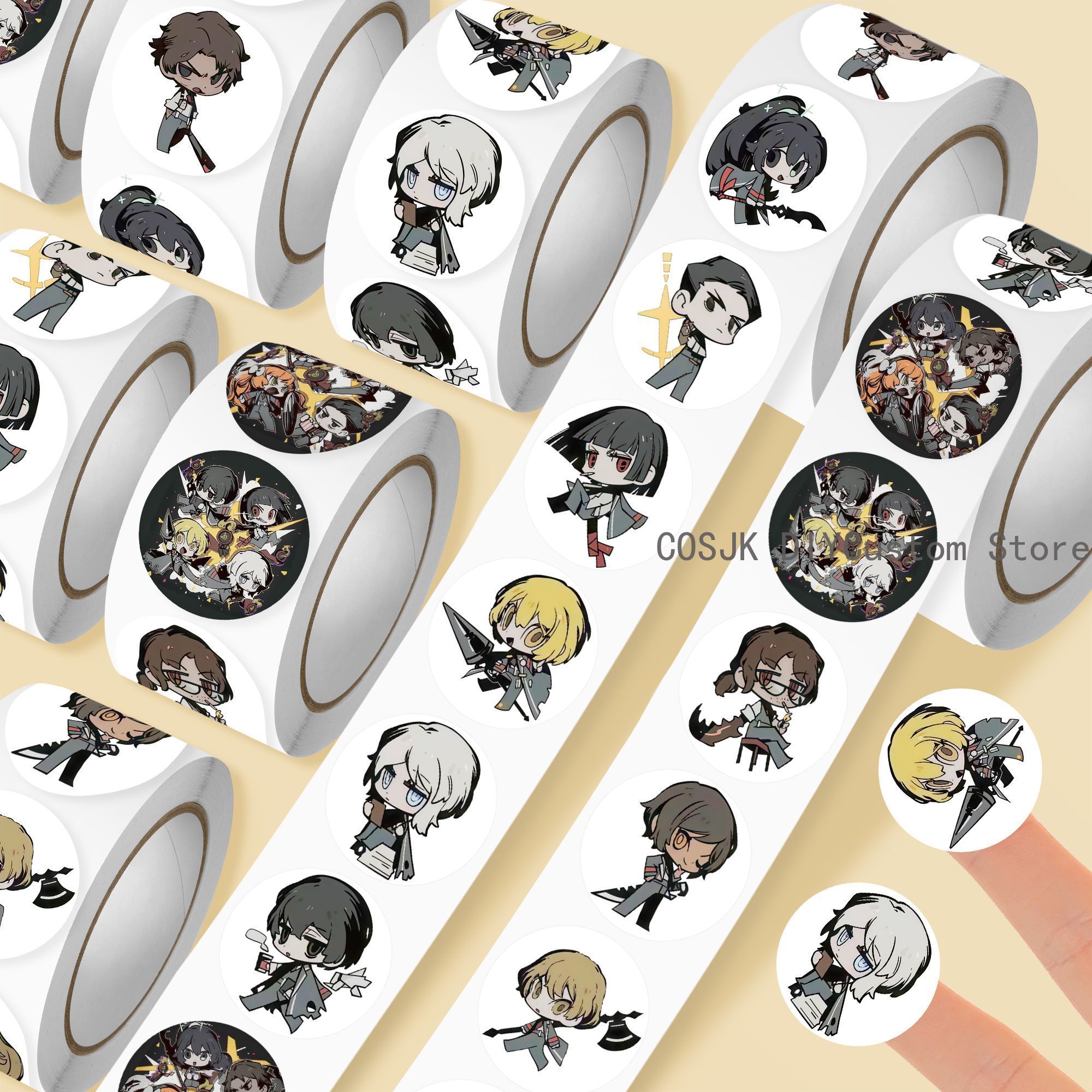 500Pc/Roll Anime Limbus Compan - Laptop Accessories Gifts review and price