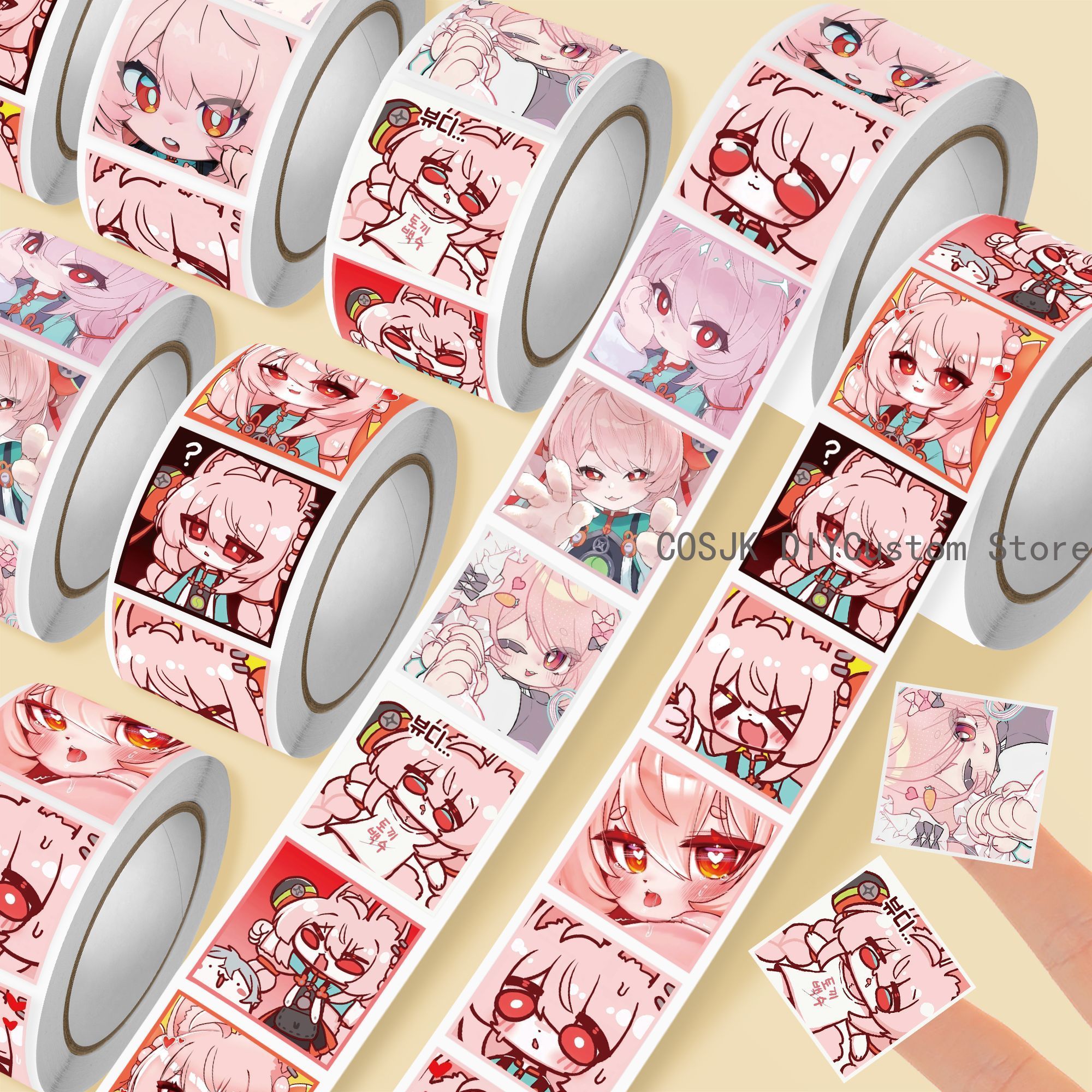 500Pc/Roll Anime Zenless Zone  - Laptop Accessories Gifts review and price
