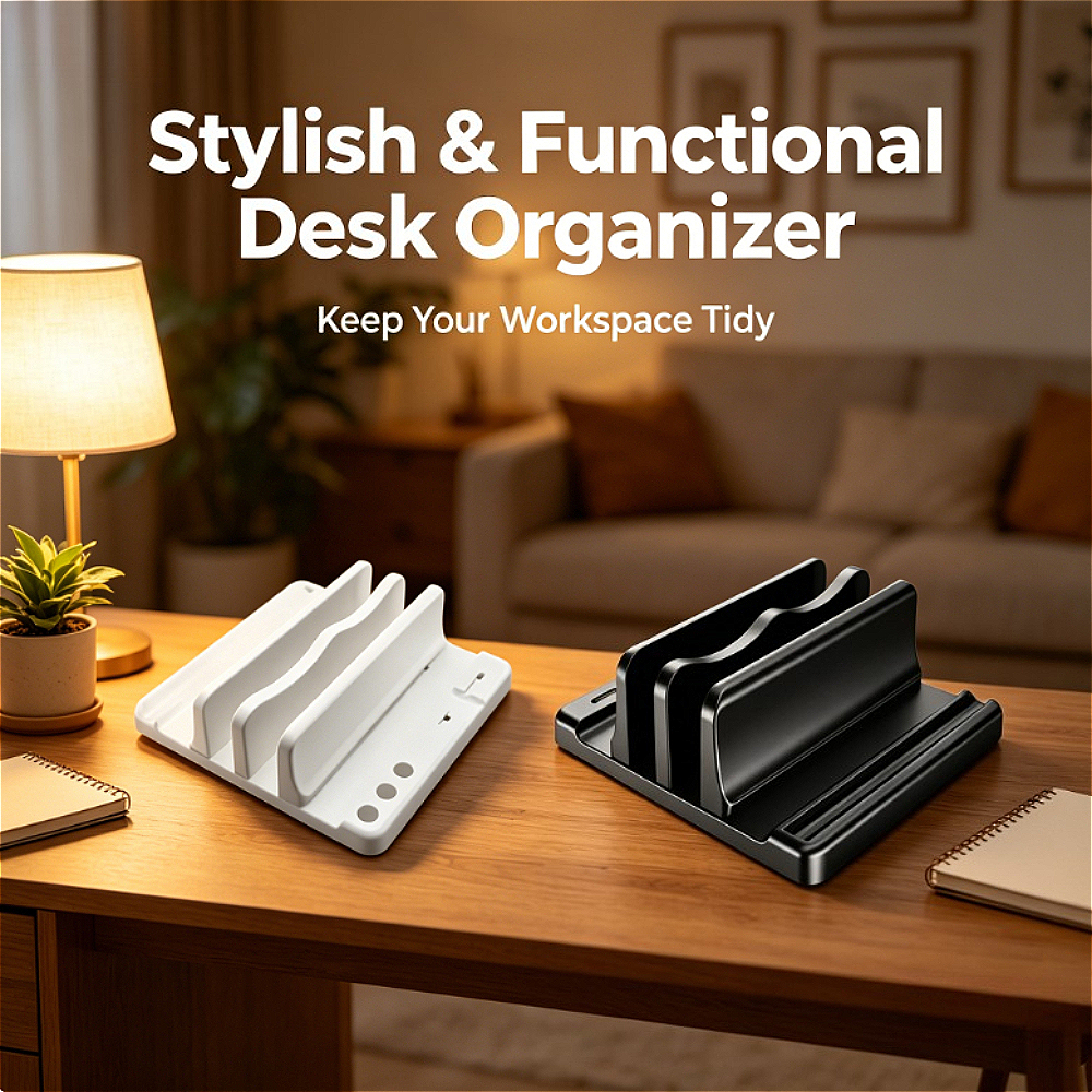 Multi-Slot Vertical Laptop & T - Laptop Accessories Organizer review and price