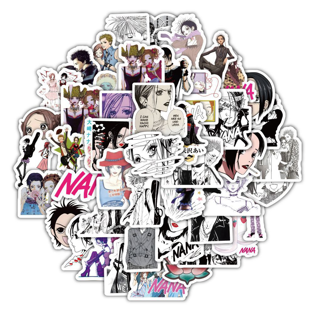60PCS Anime NANA Stickers Cool - Laptop Accessories Gifts review and price