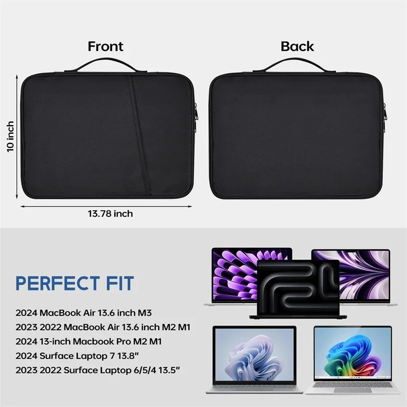 Waterproof Shockproof Handle B - Laptop Accessories Sleeve review and price