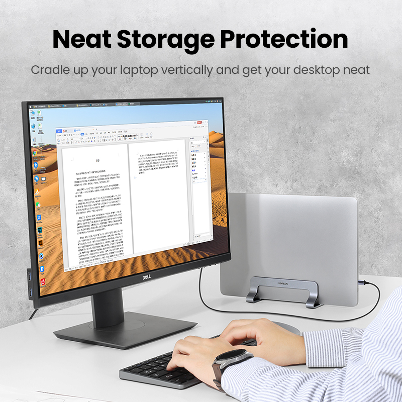 UGREEN Vertical Laptop Stand H - Laptop Accessories Organizer review and price