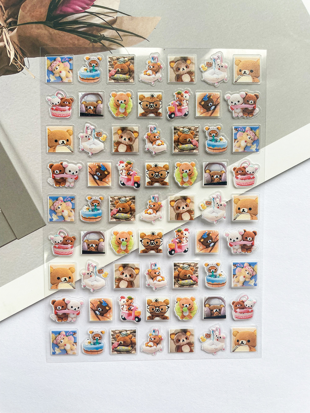 Mini Kawaii Rilakkuma Pvc Post - Laptop Accessories Gifts review and price