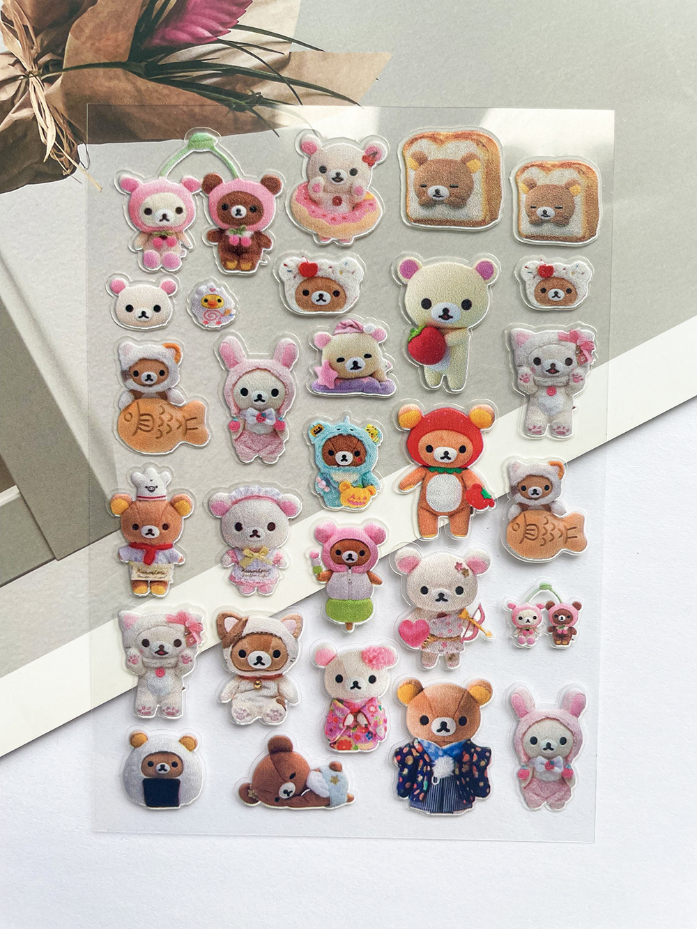 Mini Kawaii Rilakkuma Pvc Post - Laptop Accessories Gifts review and price