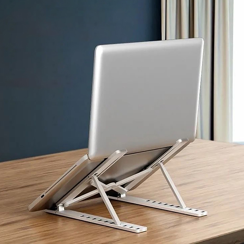 Plastic Laptop Holder Stand Ad - Laptop Accessories Organizer review and price