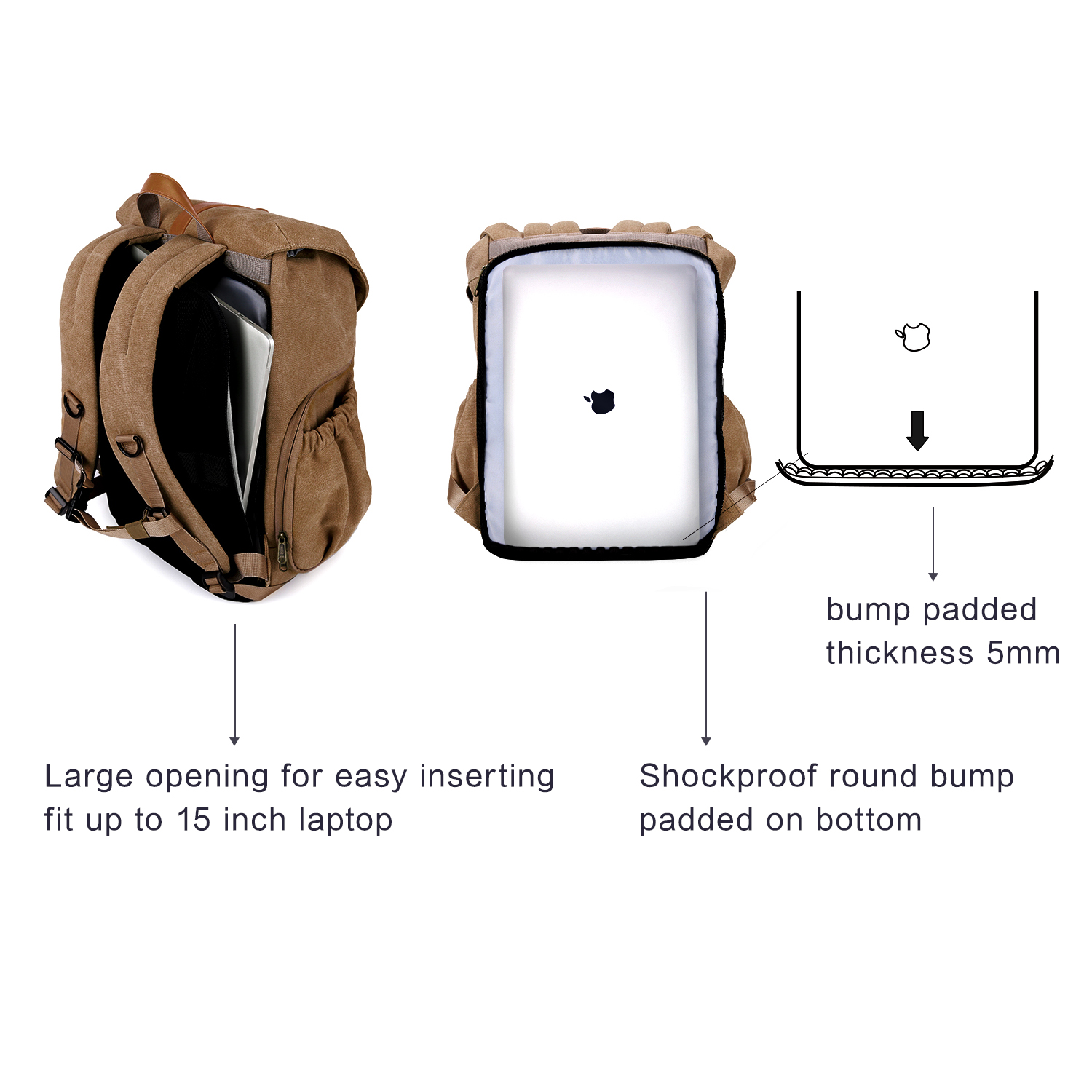 BAGSMART Camera Bag DSLR Photo - Laptop Accessories Organizer review and price