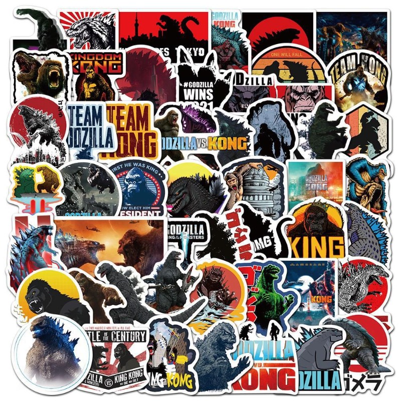 50pcs/set Movies Godzilla Vs.  - Laptop Accessories Gifts review and price